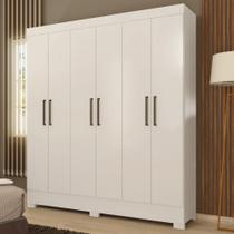 Guarda Roupa Casal 6 Portas e 2 Gavetas Dallas