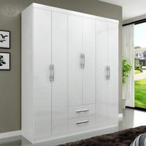 Guarda-Roupa Casal 6 Portas e 2 Gavetas Fortaleza