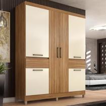 Guarda Roupa Casal 6 Portas e 2 Gavetas Illinois Guarda Roupa Casal 6 Portas e 2 Gavetas Illinois