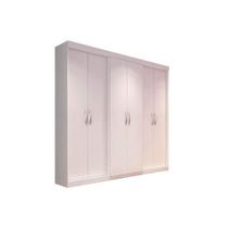 Guarda Roupa Casal 6 Portas e 2 Gavetas PH1675 Branco - Herval