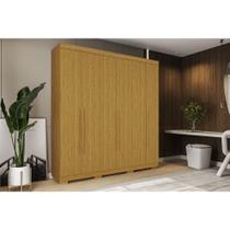 Guarda Roupa Casal 6 Portas e 3 Gavetas Ágata Cinamomo - ACP Guarda Roupa Casal 6 Portas e 3 Gavetas Ágata Cinamomo - ACP