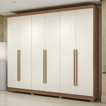 Guarda Roupa Casal 6 Portas e 3 Gavetas Pés 270cm CB03T580 Kappesberg Guarda Roupa Casal 6 Portas e 3 Gavetas Pés 270cm CB03T580 Kappesberg