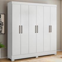 Guarda Roupa Casal 6 Portas e 3 Gavetas York