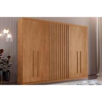 Guarda Roupa Casal 6 Portas e 4 Gavetas Denver Naturale - Rufato Guarda Roupa Casal 6 Portas e 4 Gavetas Denver Naturale - Rufato