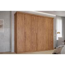 Guarda Roupa Casal 6 Portas e 6 Gavetas Guarapari Cinamomo - Panan