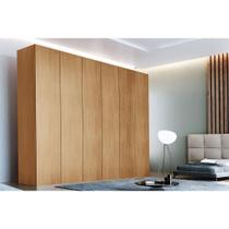 Guarda Roupa Casal 6 Portas e 6 Gavetas Horizon Naturale - Rufato Guarda Roupa Casal 6 Portas e 6 Gavetas Horizon Naturale - Rufato