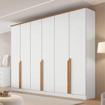 Guarda Roupa Casal 6 Portas em MDF Bianca Bianchi Guarda Roupa Casal 6 Portas em MDF Bianca Bianchi