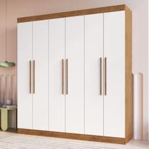 Guarda Roupa Casal 6 Portas Em MDF Darwin Doripel