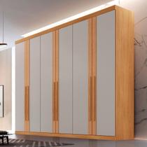 Guarda Roupa Casal 6 Portas em MDF Lucca Premium Rufato Guarda Roupa Casal 6 Portas em MDF Lucca Premium Rufato
