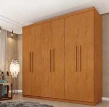 Guarda Roupa Casal 6 Portas Lagos Tcil Móveis Cinamomo