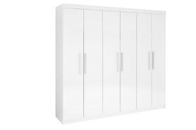 Guarda Roupa Casal 6 Portas Leblon com pés D Doro Guarda Roupa Casal 6 Portas Leblon com pés D Doro