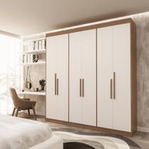 Guarda Roupa Casal 6 Portas Lugano