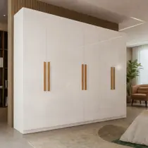 Guarda Roupa Casal 6 Portas Paris Maxel Móveis