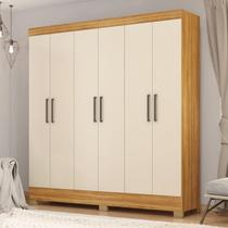 Guarda-roupa Casal 6 Portas Prático Guarda-roupa Casal 6 Portas Prático