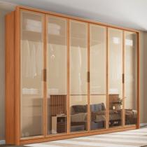 Guarda-Roupa Casal 6 Portas Reflexta 4 Gavetas 100% MDF Freijó New Reflex Yescasa Marrom Guarda-Roupa Casal 6 Portas Reflexta 4 Gavetas 100% MDF Freijó New Reflex Yescasa Marrom