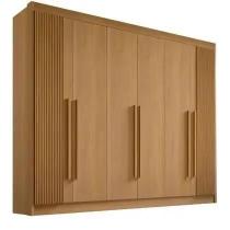 Guarda Roupa Casal 6 Portas Ripado 7 Gavetas sem pés Athos D Doro D Doro