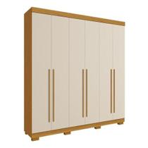 Guarda Roupa Casal 6 Portas sem espelho Agata Acp Móveis Guarda Roupa Casal 6 Portas sem espelho Agata Acp Móveis