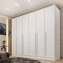 Guarda Roupa Casal 6 Portas Sevila Tcil Móveis Neve