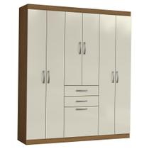 Guarda Roupa Casal 7 Portas 156 cm Cancun ARMoveis