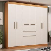 Guarda-roupa Casal 7 Portas 2 Gavetas Berna Yescasa