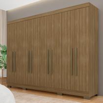 Guarda Roupa Casal 8 Portas 2 Gav Natasha Boreal - Móveis Arapongas - A Móveis Arapongas