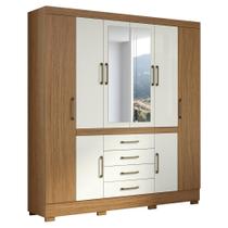 Guarda Roupa Casal 8 Portas 201 cm Napole ARMoveis
