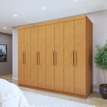 Guarda-roupa Casal 8 Portas 4 Gavetas Andara Soft