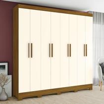 Guarda-Roupa Casal 8 Portas 4 Gavetas Devon Henn