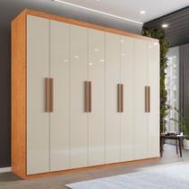 Guarda-roupa Casal 8 Portas 4 Gavetas Montreal 100% MDF Guarda-roupa Casal 8 Portas 4 Gavetas Montreal 100% MDF