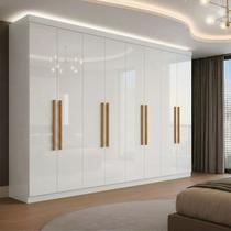 Guarda Roupa Casal 8 Portas 4 Gavetas Paris Espresso Móveis Branco Guarda Roupa Casal 8 Portas 4 Gavetas Paris Espresso Móveis Branco