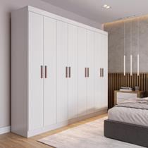 Guarda Roupa Casal 8 Portas 4 Gavetas Paris Espresso Móveis