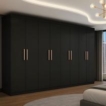 Guarda Roupa Casal 8 Portas 4 Gavetas Paris Espresso Móveis