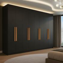 Guarda Roupa Casal 8 Portas 4 Gavetas Paris Espresso Móveis Guarda Roupa Casal 8 Portas 4 Gavetas Paris Espresso Móveis