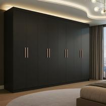 Guarda Roupa Casal 8 Portas 4 Gavetas Paris Espresso Móveis Guarda Roupa Casal 8 Portas 4 Gavetas Paris Espresso Móveis