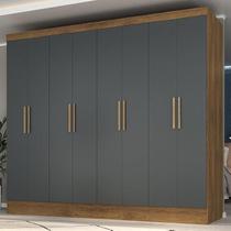 Guarda Roupa Casal 8 Portas 4 Gavetas