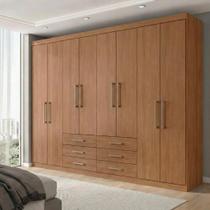 Guarda Roupa Casal 8 Portas 6 Gavetas Master