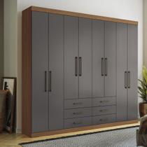 Guarda Roupa Casal 8 Portas 6 Gavetas Master Santos Andirá