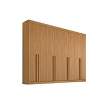 Guarda Roupa Casal 8 Portas 8 Gavetas Sem Pés Daymont - D' Doro Cinamomo Guarda Roupa Casal 8 Portas 8 Gavetas Sem Pés Daymont - D' Doro Cinamomo