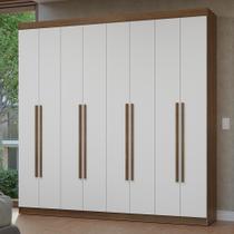 Guarda-roupa Casal 8 Portas Batentes Netuno Madesa Rustic