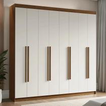 Guarda-Roupa Casal 8 Portas Batentes Venus Madesa R