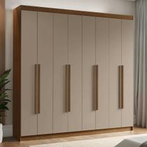 Guarda-Roupa Casal 8 Portas Batentes Venus Madesa R