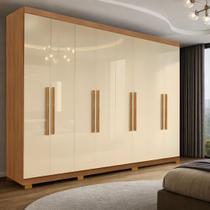 Guarda Roupa Casal 8 Portas com Pés Paris
