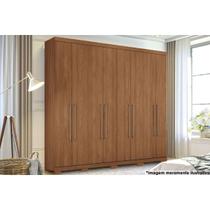 Guarda Roupa Casal 8 Portas e 4 Gavetas c/ Pés Master New 8.4 Jatobá - Santos Andirá Guarda Roupa Casal 8 Portas e 4 Gavetas c/ Pés Master New 8.4 Jatobá - Santos Andirá