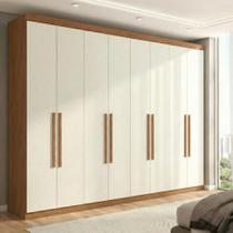 Guarda Roupa Casal 8 Portas e 4 Gavetas Master New
