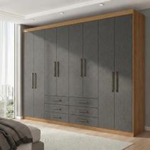 Guarda Roupa Casal 8 Portas e 6 Gavetas Master