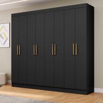 Guarda Roupa Casal 8 Portas Holanda Maxel