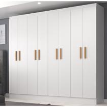 Guarda Roupa Casal 8 Portas Paris Evidência Móveis