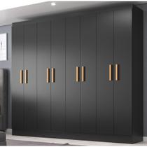 Guarda Roupa Casal 8 Portas Paris Evidência Móveis
