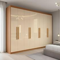 Guarda Roupa Casal 8 Portas Paris Maxel Móveis