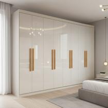 Guarda Roupa Casal 8 Portas Paris Maxel Móveis